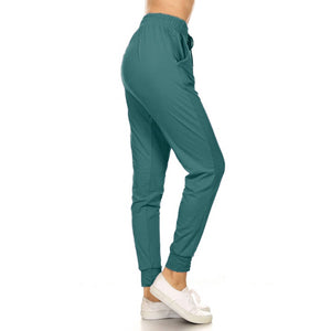 Butter Soft Joggers in Forest Teal