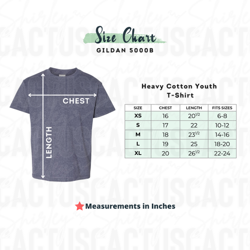 Youth Unisex Tee Shirt - Gildan