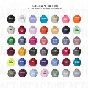 Adult Unisex Hooded Sweatshirt - Gildan