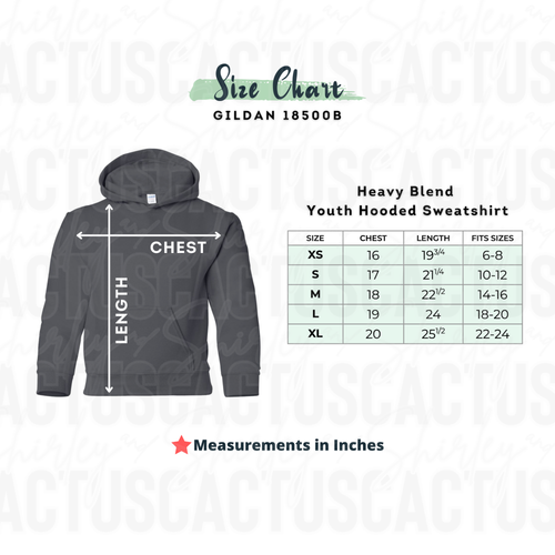 Youth Unisex Hooded Sweatshirt - Gildan