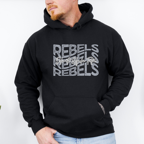 DGF Rebels x3 Gray Design on Black