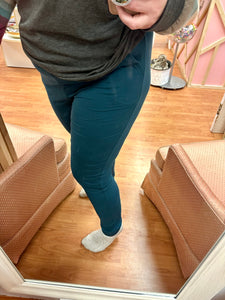 Butter Soft Joggers in Forest Teal