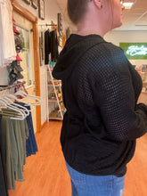 Athletic Lightweight Black Zipup