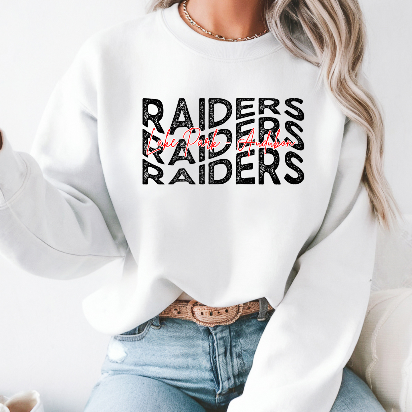 LPA Raiders x3 Design on White