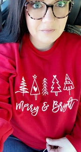 Merry & Bright Crewneck