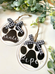 Personalized Animal Acrylic Ornament